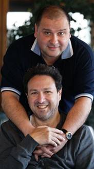 Los hermanos Fabián y Sergio